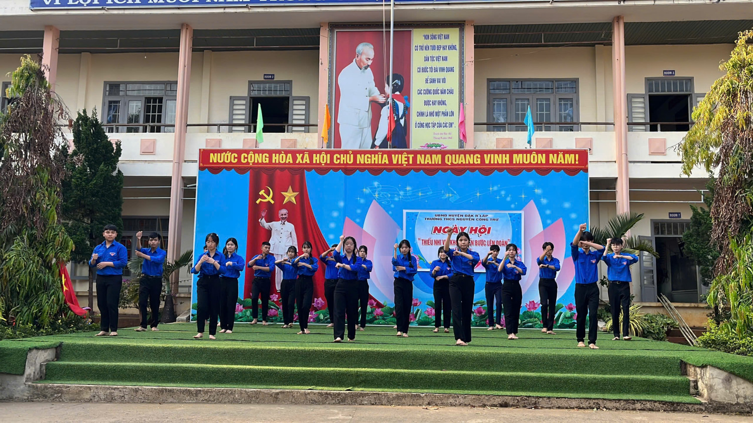 HA tổ chức ngày hội TN khoẻ tiến bước lên đoàn