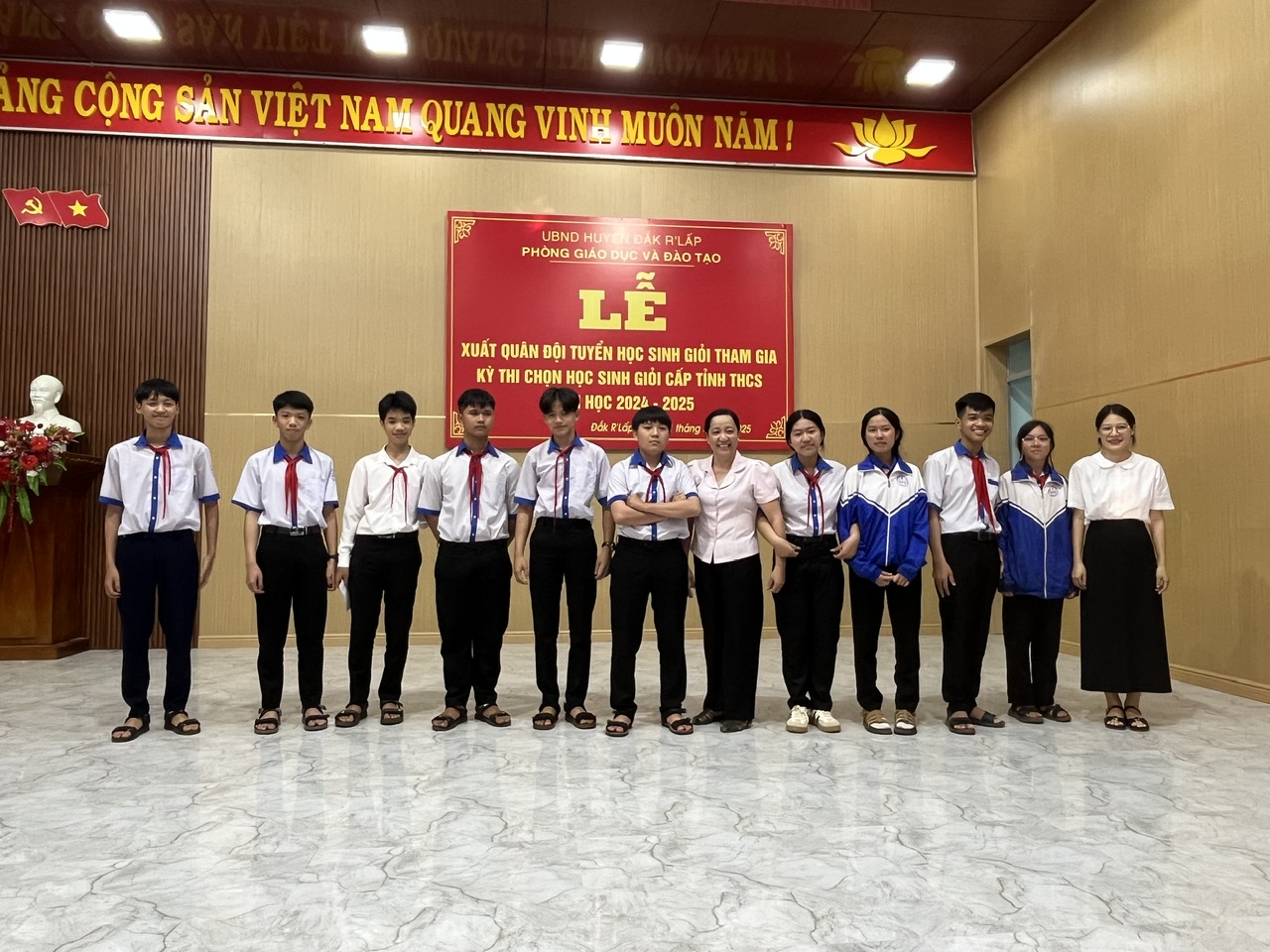 Đội tuyển HSG truowngf THCS Nguyễn Công Trứ