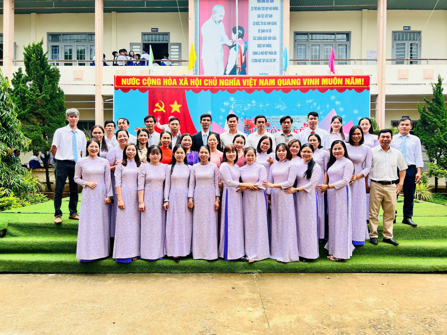 Trường THCS Nguyễn Công Trứ long trọng tổ chức Lễ tổng kết năm học 2025 - 2026
